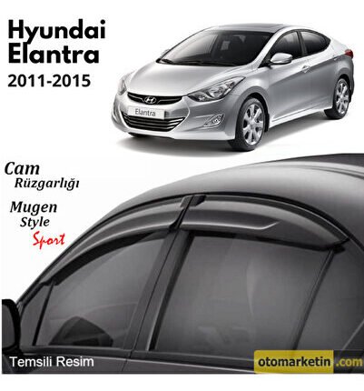 Hyundai Elantra Mugen Cam Rüzgarlığı 2011-2015