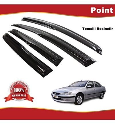 Peugeot 406 Mügen Cam Rüzgarlığı 1995-2005 4 Lü Takım
