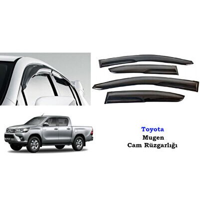 Toyota Hilux Mugen Cam Kenar Rüzgarlığı 2006-