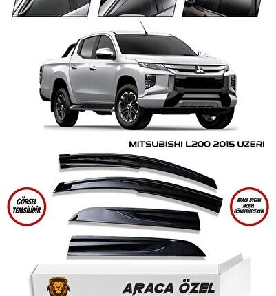 Mitsubishi L200 Cam Rüzgarlığı 4lü 2015 Üzeri