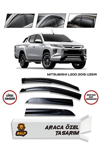 1_org_zoom-5953.jpg Mitsubishi L200 Cam Rüzgarlığı 4lü 2015 Üzeri - Görsel 1