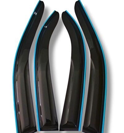 Nissan Micra Mavi Kromlu Cam Rüzgarlığı 2002-2010 Arası