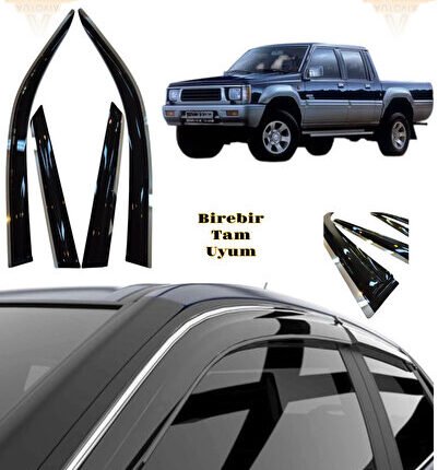 L200 1992-1999 Arası Kromlu Cam Rüzgarlığı