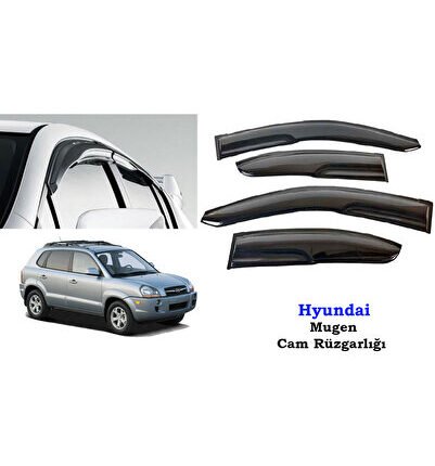 Hyundai Tucson Mugen Cam Kenar Rüzgarlığı 2004-2012