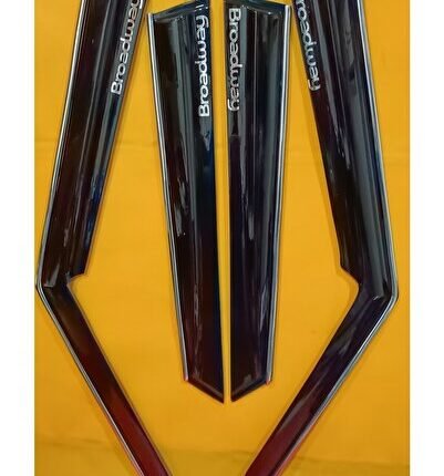 Renault 9 Kromlu Yazılı Cam Rüzgarlığı