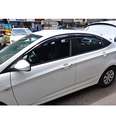Hyundaı Accent Blue Cam Rüzgarlık Ön Ve Arka Set Uyumlu