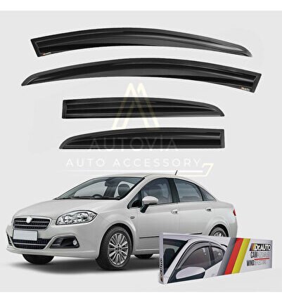 Fiat Linea Cam Rüzgarlığı 4lü