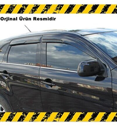 Mitsubishi Asx Uyumlu Mügen Cam Rüzgarlığı 2010 - 2015 Arası 4 Lü Set