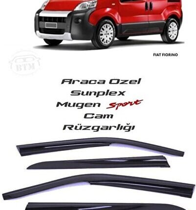 Fiat Fiorino-citroen Nemo - Peugeot Bipper Cam Rüzgarlığı Marka Mugen 2'li
