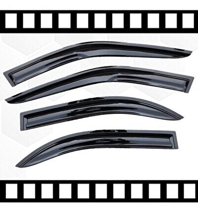 Opel Astra H Mügen Cam Rüzgarlığı Sedan 2008-2017 Arası 4 Lü Set