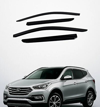 Hyundai Santa FE 2013-2016 Arası Cam Rüzgarlık OEM (Made in Korea)