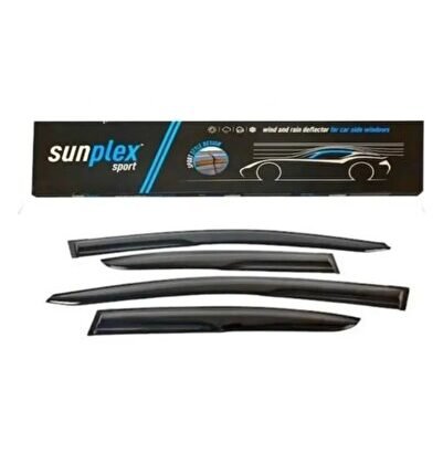 Golf 5 - 6 - 7 Cam Ruzgarlıgı Kromlu Sunplex