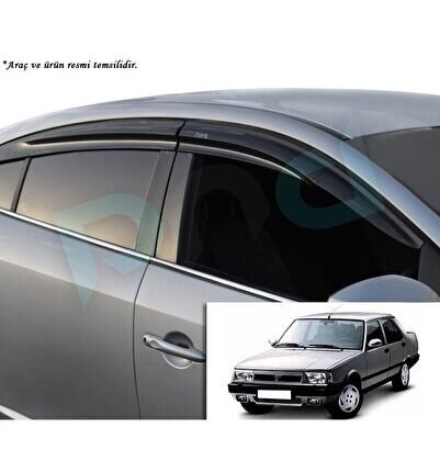 1988+ FIAT TOFAS DKS CAM RUZGARLIGI 4PCS