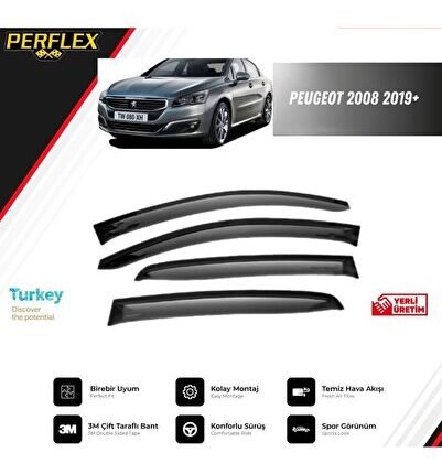 CAM RÜZGARLIĞI V2 PEUGEOT 2008 2019+