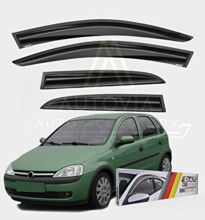 Opel Corsa C 2001-2006 Arası Cam Rüzgarlığı 4lü