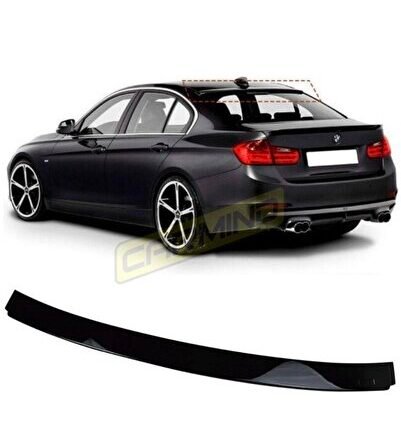 Bmw F30 Cam Üstü Spoiler Astarlı