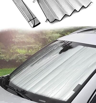 Volkswagen Eos Araba Ön Cam Güneşliği Metalize (130x60cm)