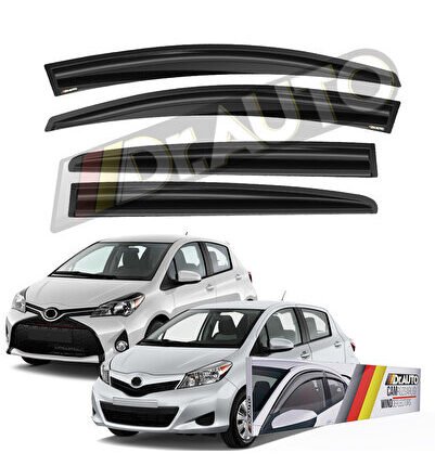 Toyota Yaris Hb 2012-2019 Cam Rüzgarlığı 4lü