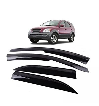 CAM RÜZGARLIĞI Kia SORENTO 2003 - 2010 ARASI UYUMLU 4LÜ