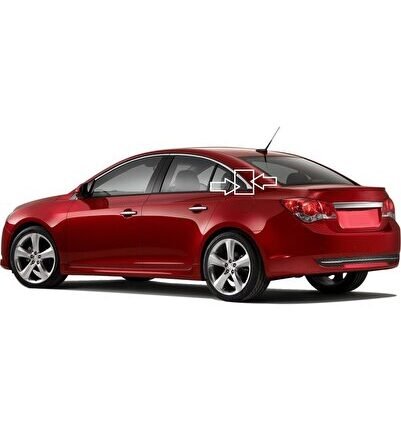 Cruze Cam Altı Krom Çıta 6 Prc Sedan
