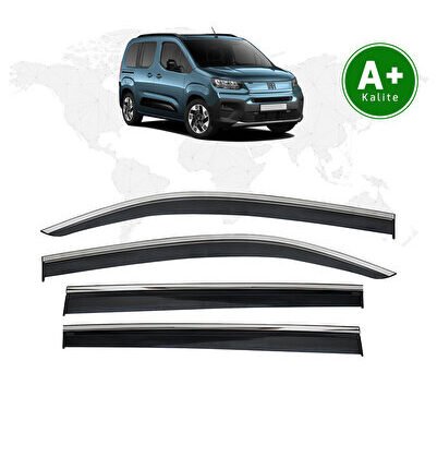 Fiat Doblo Kromlu Cam Rüzgarlığı 2024 Model Ve Sonrası