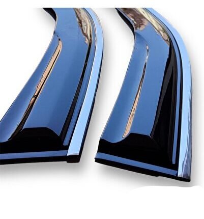 Volkswagen Transporter T4 Düz Kromlu Cam Rüzgarlığı 1997-2004 Arası 2li