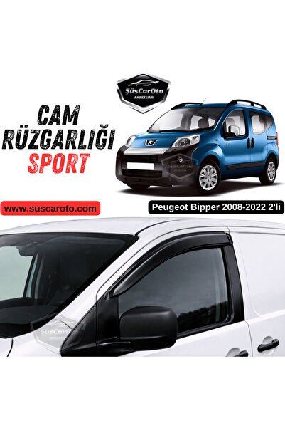 1_org_zoom-6721.jpg Peugeot Bipper 2008-2022 Uyumlu Mugen Cam Rüzgarlığı Seti Piano Black 2'li İthal Parlak Siyah - Görsel 1