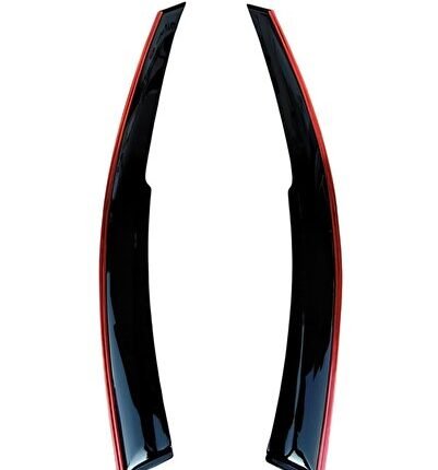 Opel Combo Çift Sıra Kırmızı Kromlu Cam Rüzgarlığı 2019 ve Sonrası