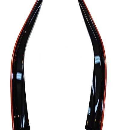 Ford Courier Kırmızı Kromlu Cam Rüzgarlığı 2-Li