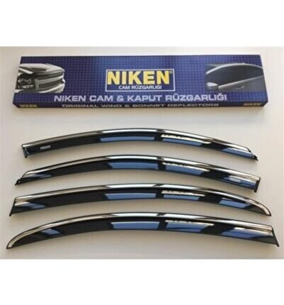 Niken VW Passat B7 2011-2014- Kromlu Cam Rüzgarlığı 4 LÜ
