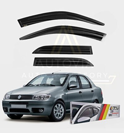 Fiat Albea Cam Rüzgarlığı 4lü