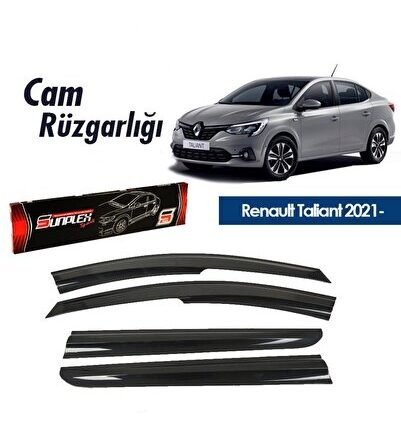 Renault Taliant Sunplex Marka Cam Rüzgarlığı Mugen 4'lü