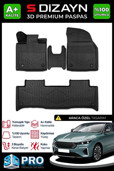 1_org_zoom-6906.jpg S-Dizayn TOGG T10F 3D Pro Havuzlu Paspas 2025 Üzeri A+ Kalite 3DS-SDZ328 - Görsel 1