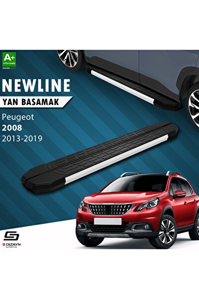 1_org_zoom-6908.jpg S-dizayn Peugeot 2008 Newline Aluminyum Yan Basamak 179 Cm 2013-2019 - Görsel 1