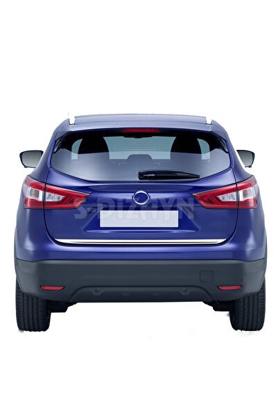 1_org_zoom-6910.jpg S-Dizayn Nissan Qashqai Krom Bagaj Alt Çıtası 2014-2021 6613030 - Görsel 1