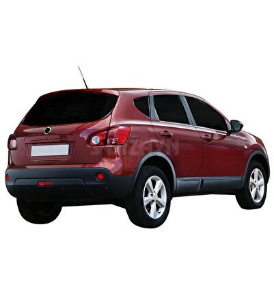S-Dizayn Nissan Qashqai Krom Cam Çıtası 4 Prç 2007-2010 6607060