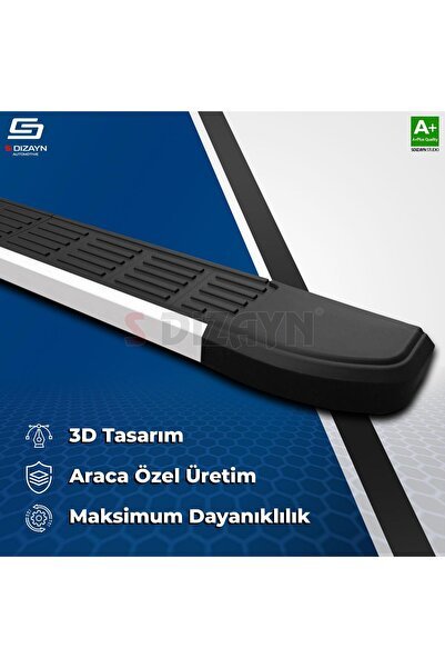 1_org_zoom-7094.jpg Peugeot 2008 2 S-Line Aluminyum Yan Basamak 183 Cm 2020 Üzeri A+ Kalite PE-282-YBS-SL-AL-183 - Görsel 1