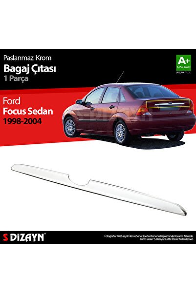 1_org_zoom-7114.jpg S-Dizayn Ford Focus 1 SD Krom Bagaj Çıtası 1998-2005 5908058 - Görsel 1