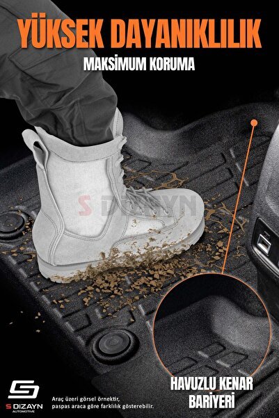 1_org_zoom-7521.jpg S-Dizayn Renault Austral Mild Hybrid 3D Pro Havuzlu Paspas 2023 Üzeri A+ Kalite 3DS-SDZ051 - Görsel 1