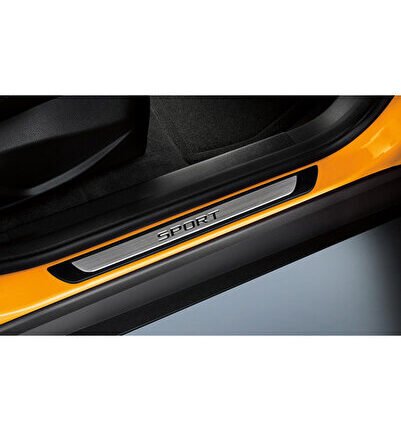 S-Dizayn Citroen C3 Krom Kapı Eşik Koruması Sport Line 2002-2008 4 Parça K206C47-PKSP4