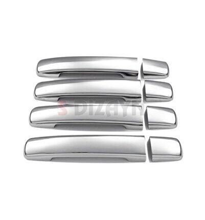 S-Dizayn Nissan Navara Krom Kapı Kolu 4 Kapı 2006-2015 6602120