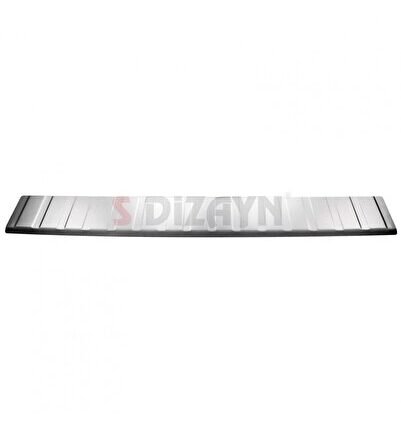 S-Dizayn Opel Vivaro 4 Kısa Şase Krom Arka Tampon Eşiği 2015-2019
