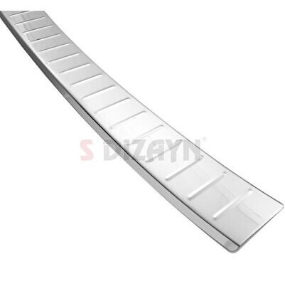 S-Dizayn VW Polo 6 HB Krom Arka Tampon Eşiği 2017-2021 7620020