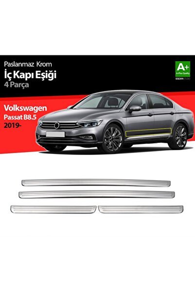 1_org_zoom-8363.jpg VW Passat B8.5 Krom İç Kapı Eşiği 4 Parça 2019 ve Üzeri - Görsel 1