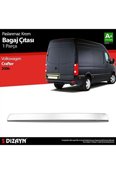 1_org_zoom-8390.jpg S-Dizayn VW Crafter Krom Bagaj Çıtası 2006-2017 - Görsel 1