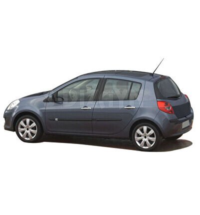 S-Dizayn Renault Clio 3 HB Krom Kapı Kolu 4 Kapı 2006-2012
