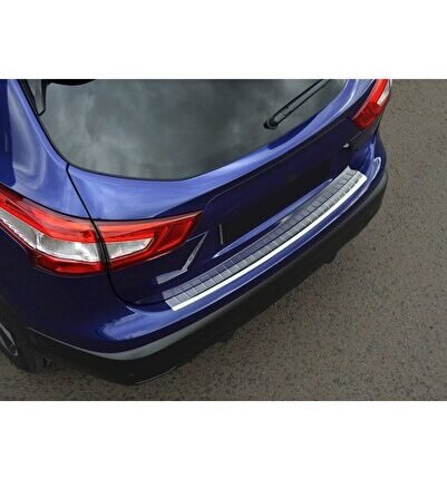 S-dizayn Nissan Qashqai Krom Arka Tampon Eşiği 2014-2017