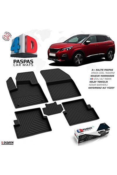 1_org_zoom-8617.jpg Peugeot 3008 Allure 4D Havuzlu Paspas 2016-2023 - Görsel 1