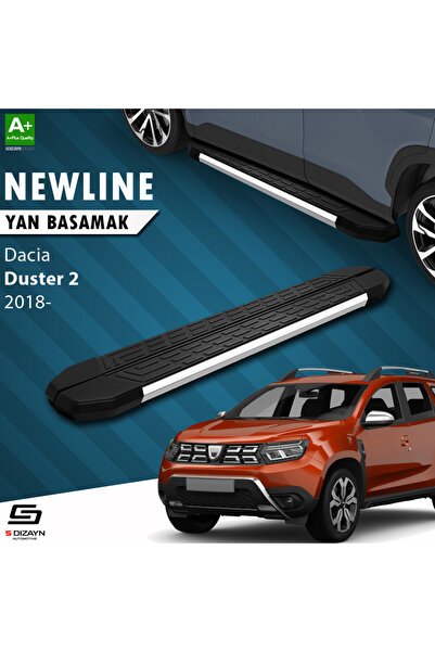 1_org_zoom-8785.jpg Dacia Duster 2 NewLine Krom Yan Basamak 183 Cm 2018-2023 A+ Kalite DC-DU2-YBS-NW-KA-183 - Görsel 1
