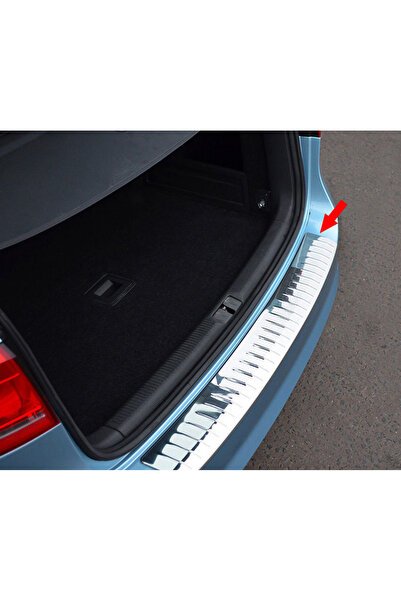 1_org_zoom-8809.jpg S-Dizayn VW Passat B7 SW Krom Arka Tampon Eşiği 2011-2014 7650021 - Görsel 1
